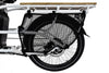 The Packa rear wheel guard shown on a white Packa bike