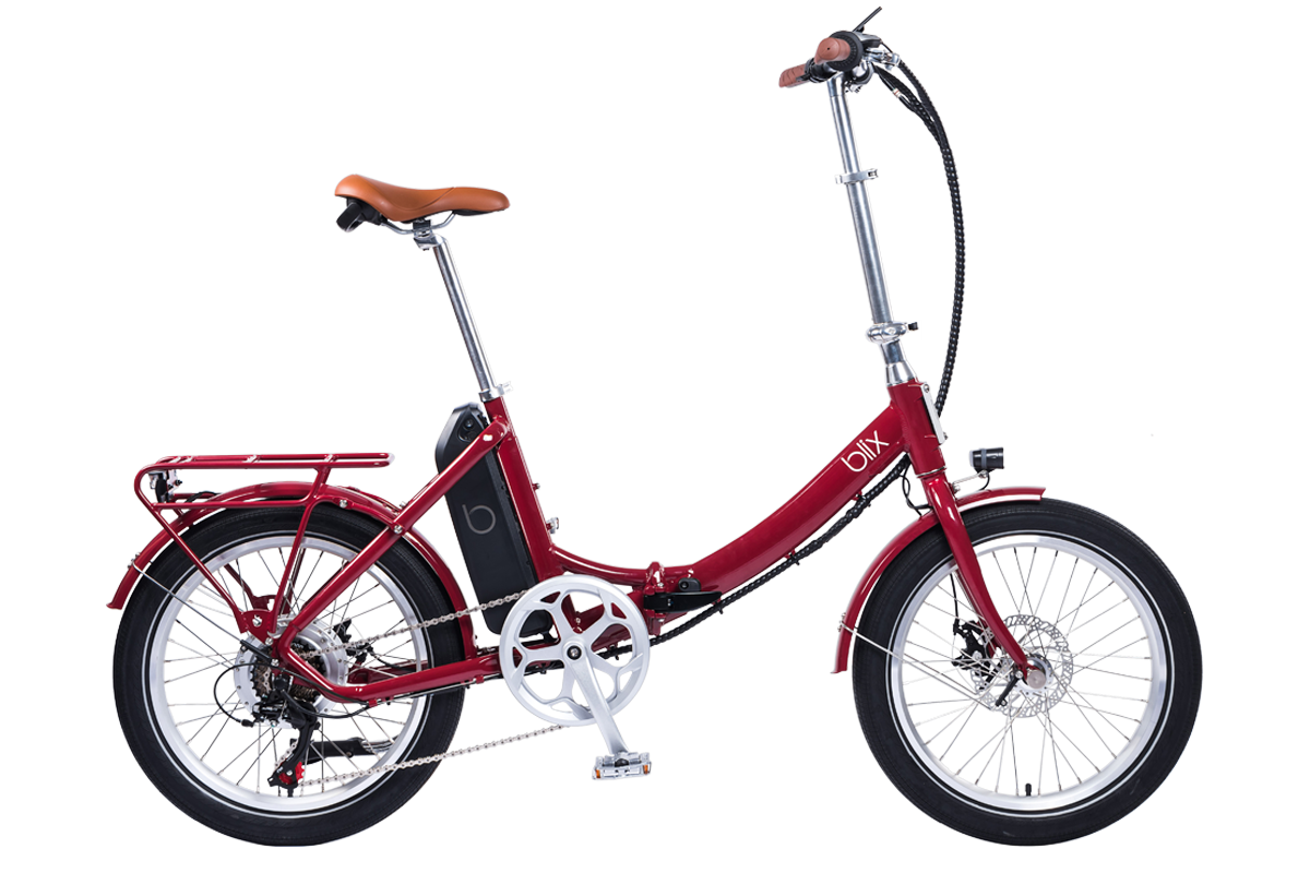 blix vika plus flex folding ebike 